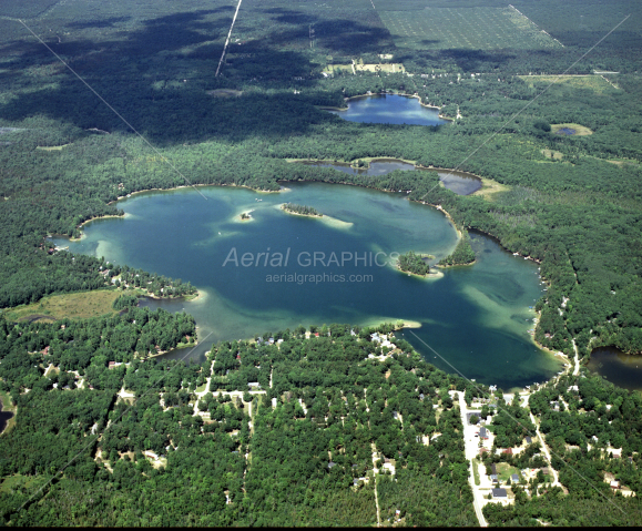 Clear Lake in Ogemaw County, Michigan